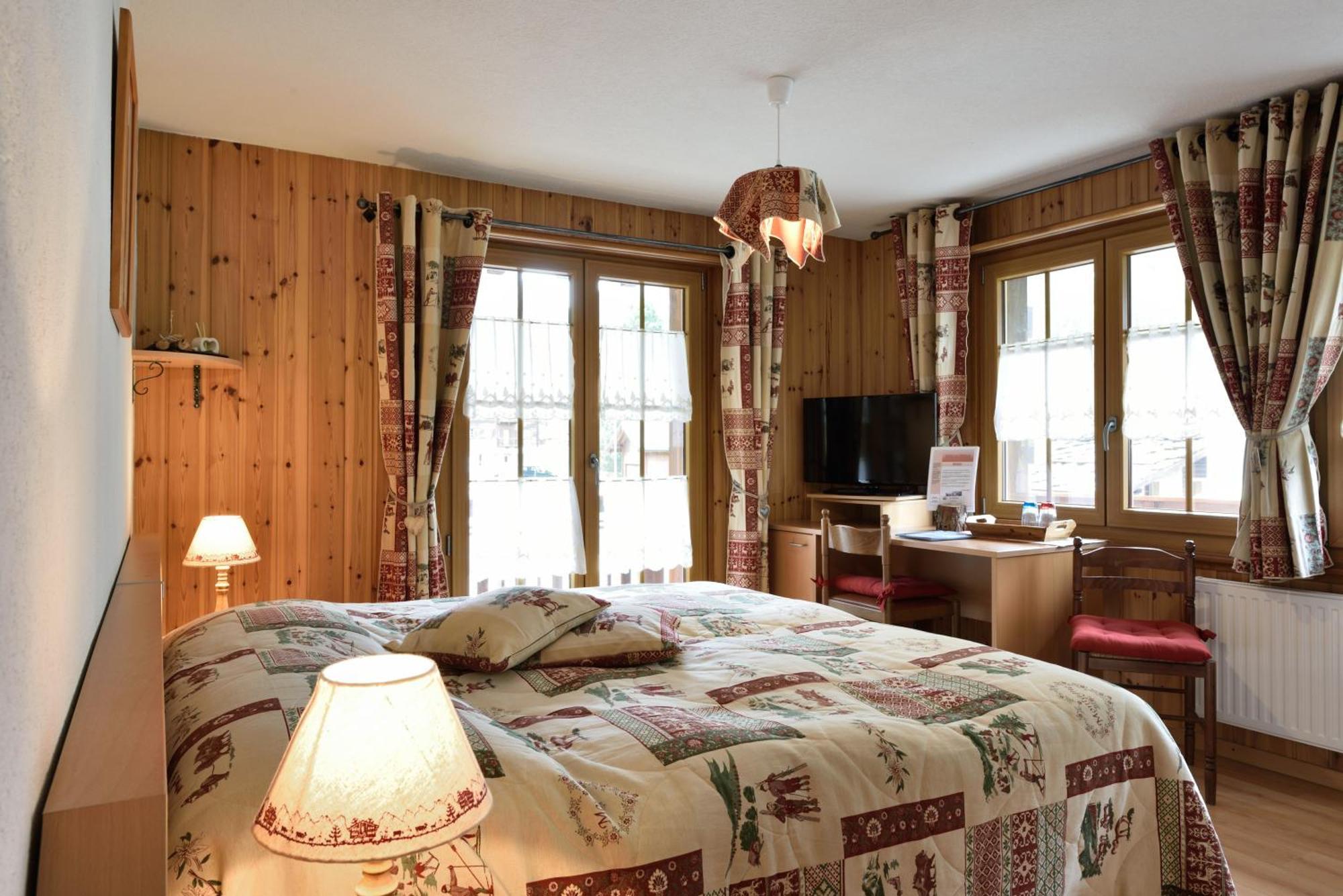 Hotel Les Melezes Hauderes Bilik gambar