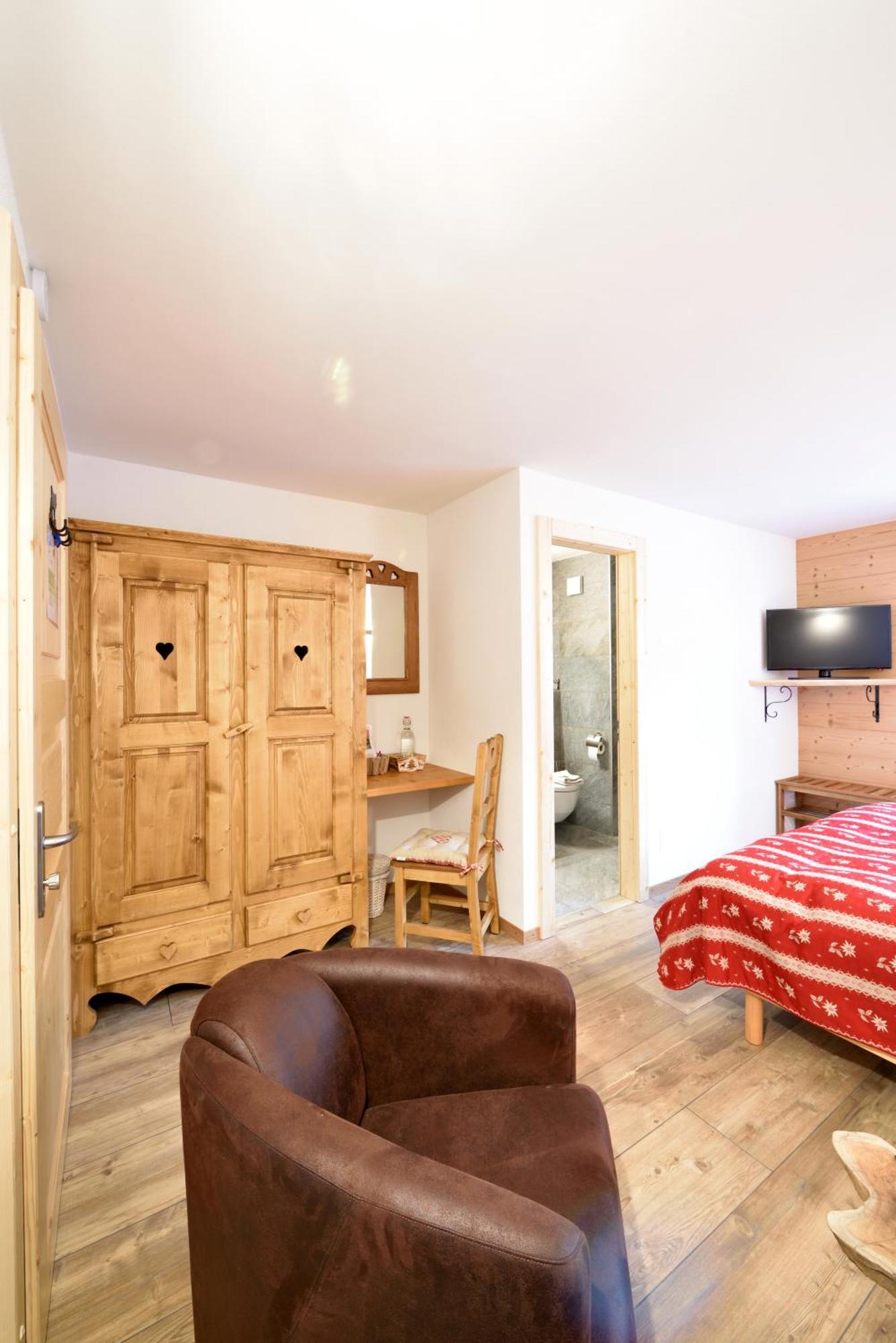 Hotel Les Melezes Hauderes Bilik gambar