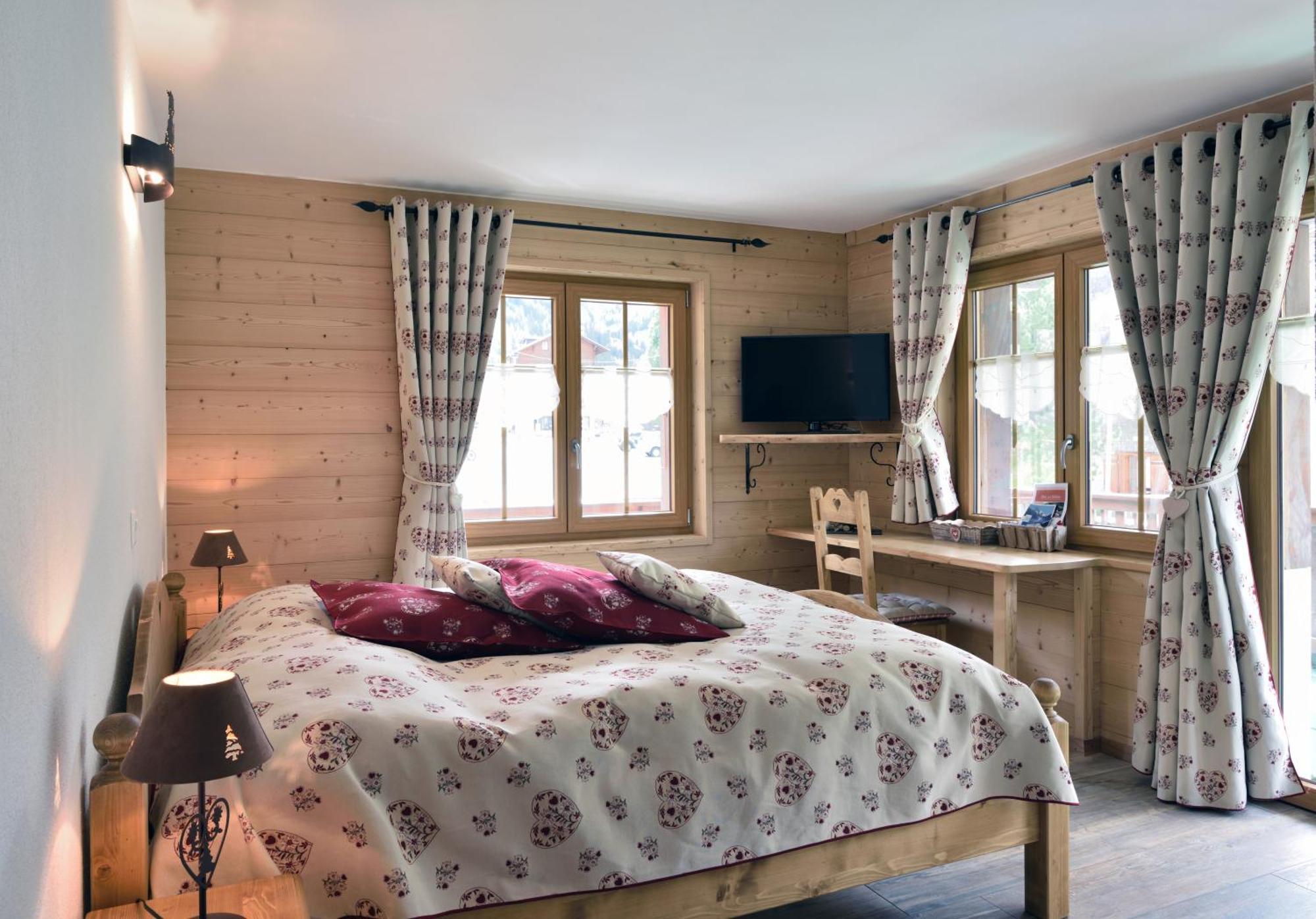 Hotel Les Melezes Hauderes Bilik gambar